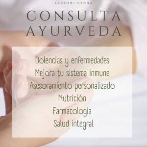Consulta Terapia Ayurveda